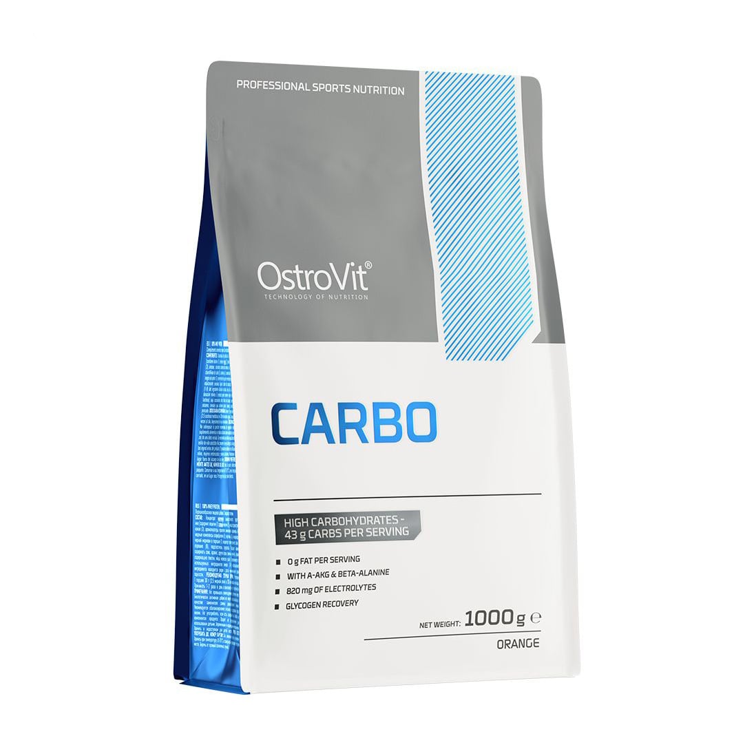 Гейнер OstroVit Carbo Апельсин, в порошку, 1 кг