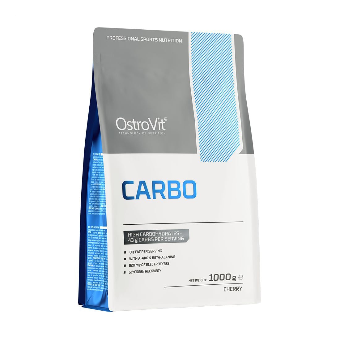 Гейнер OstroVit Carbo Вишня, в порошку, 1 кг