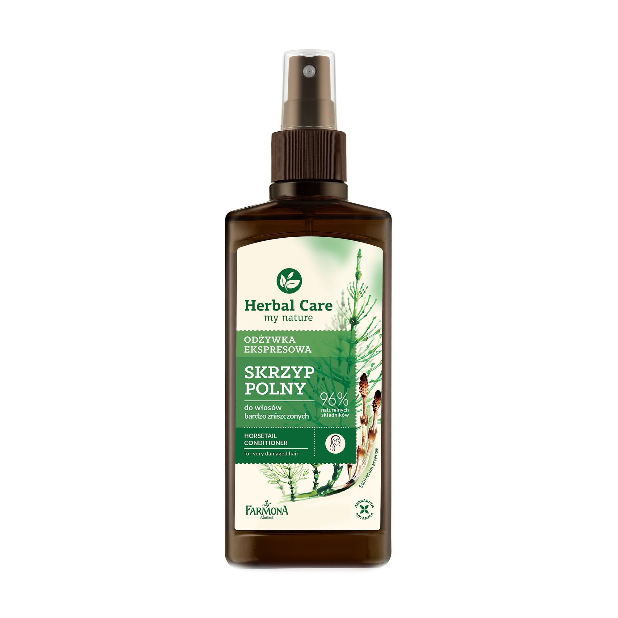 Кондиціонер-спрей Farmona Herbal Care Conditioner Польовий хвощ для пошкодженного та волосся, що випадає, 200 мл